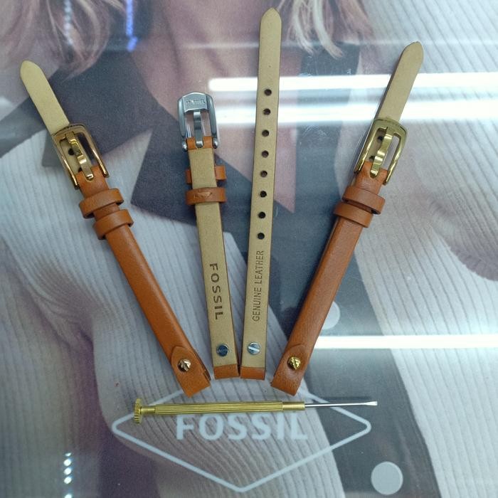 Strap Leather Tali Kulit Jam Tangan Fsl Mini Georgia 7 Mm
