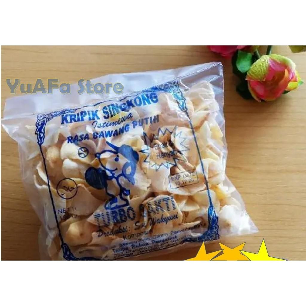

Paket isi 7 Bungkus Keripik Singkong Turbo Sakti / Camilan Kripik Singkong Ori!!