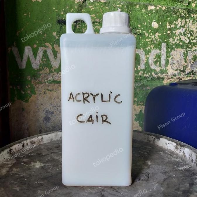 

Sale! Cat Akrilik Cair Clear Gloss 1Kg - Cat Acrylic Finishing Transparan