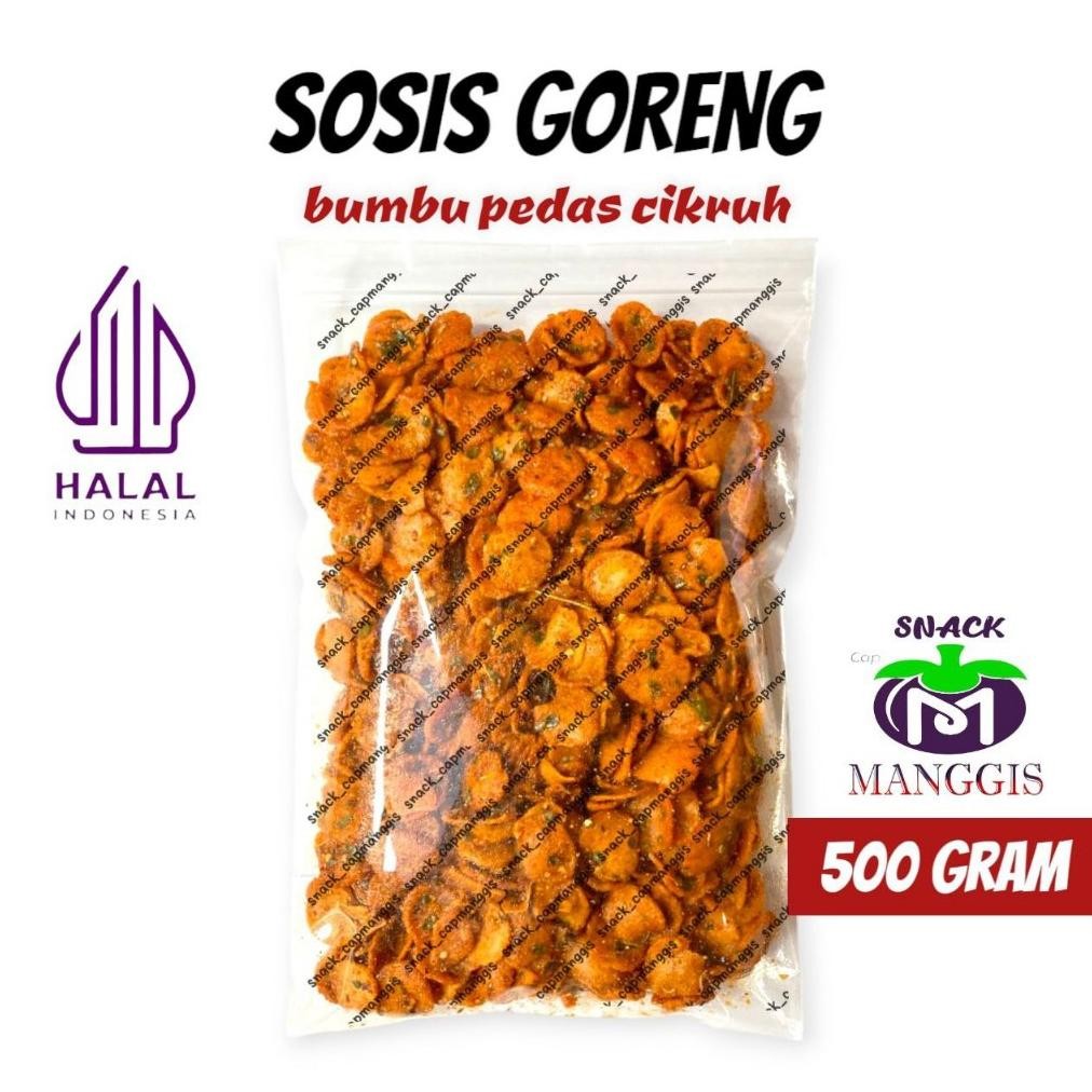 

Sosreng 500 Gram Bumbu Pedas Cikruh Daun Jeruk / Sosis Goreng Viral / Manggisraya / Pedas Cikruh