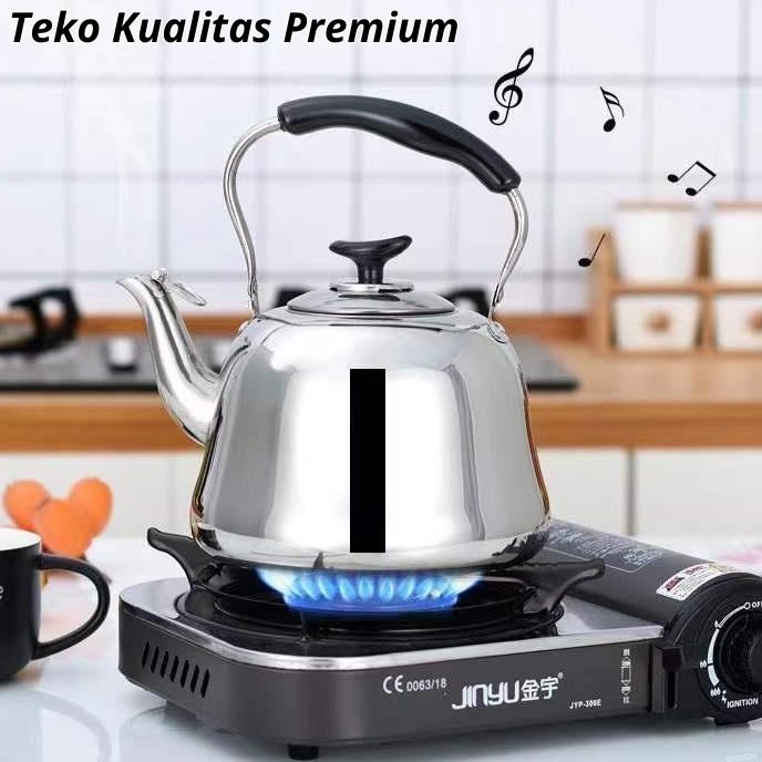 Teko Bunyi Vienna 34567 Liter Siul Ceret Ketel Anti Karat Masak Air Minum Stainless Steel