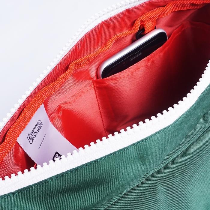 Euck Fuku Sling Bag Mini - Tas Selempang Pria Dan Wanita Waterproof Size M - Green Selempang Modis