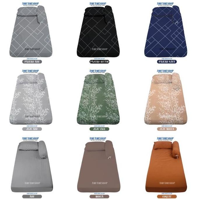 Amfameshop Sprei Single 70x200x15 - Sprei single 70x200x15 set sudut karet