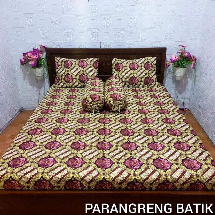 Sprei Batik T30 parang jogja an/asli solo 160x200 & 180x200