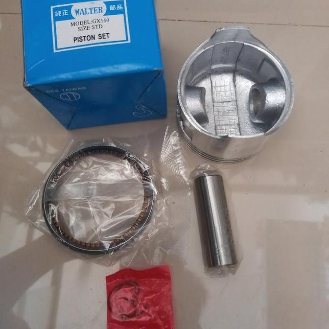 Piston Assy / Seher / Piston  Mesin Egine Gx160 Gx 160 Set Plus Ring