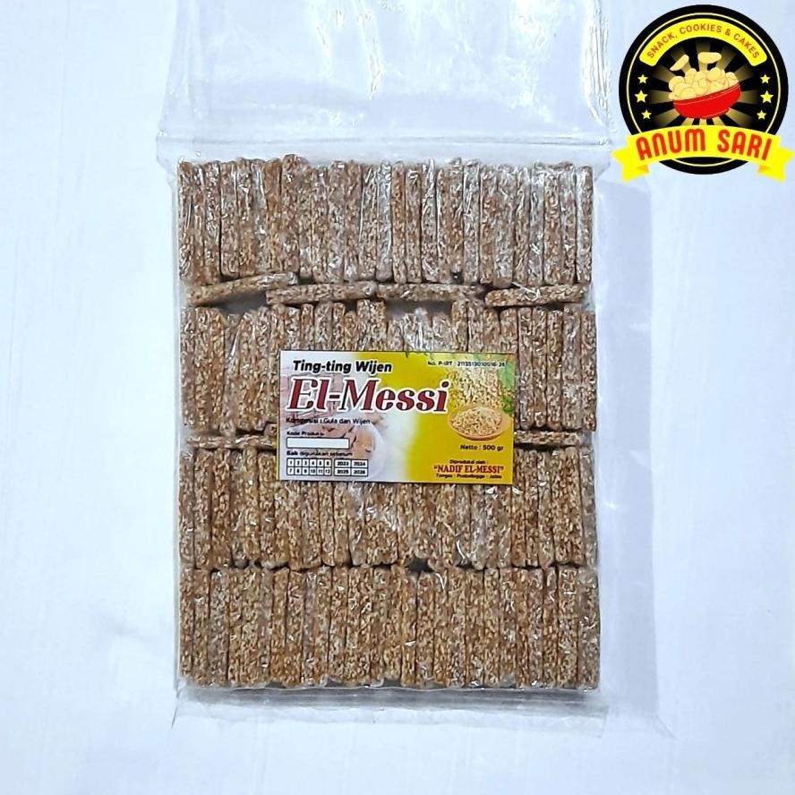 

Ting Ting Wijen Khas Probolinggo 500 Gram - Anum Sari