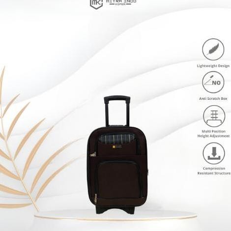 Polo Ben Size 18 Inch Koper Kain Kanvas Original Kabin & Bagasi Premium