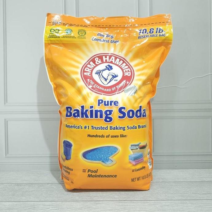 

LM BAKING SODA MERK Arm & Hammer Baking Soda 4.89 KG MADE IN USA 4.89KG 4