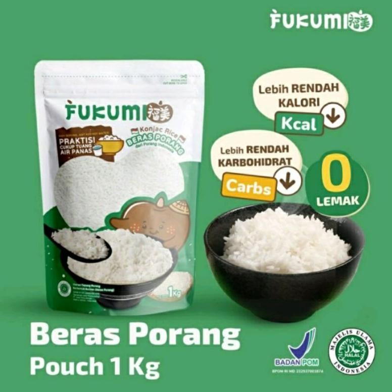

Promo Fukumi Beras Porang Pouch 1 Kg|Beras Diet|Beras Kesehatan San-152
