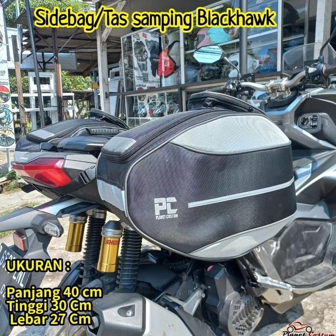 Tas Motor Blackhawk Bagasi Box Samping Nmax Tmax Xmax Lexi Aerox Pcx