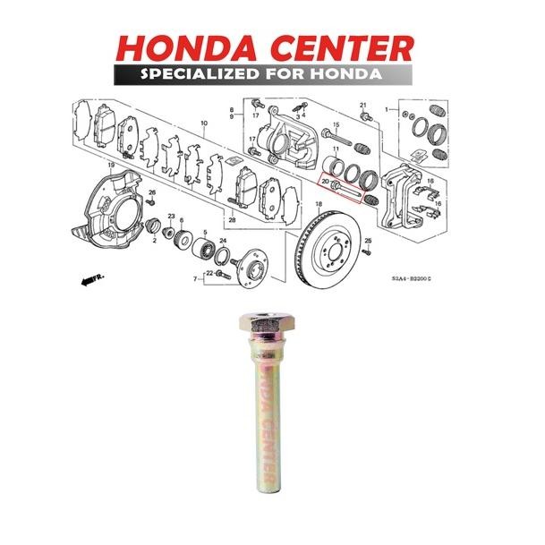Pin Caliper Kaliper Rem Depan Bagian Atas Honda Freed Jazz Gd3 Ge8 City Gd8 Gm2 Civic Vti Vtis Strea
