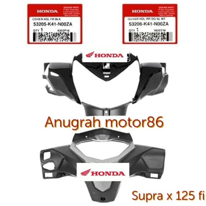 53206-K41-N00ZA 53205-K41-N00ZA Batok Depan Belakang Supra x 125 fi 2014 sampai sekarang