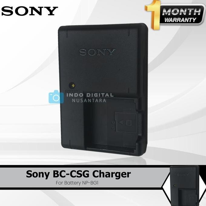 Diskon Charger Sony Bc-Csg For Battery Np-Bg1 Kamera Sony Cybershot