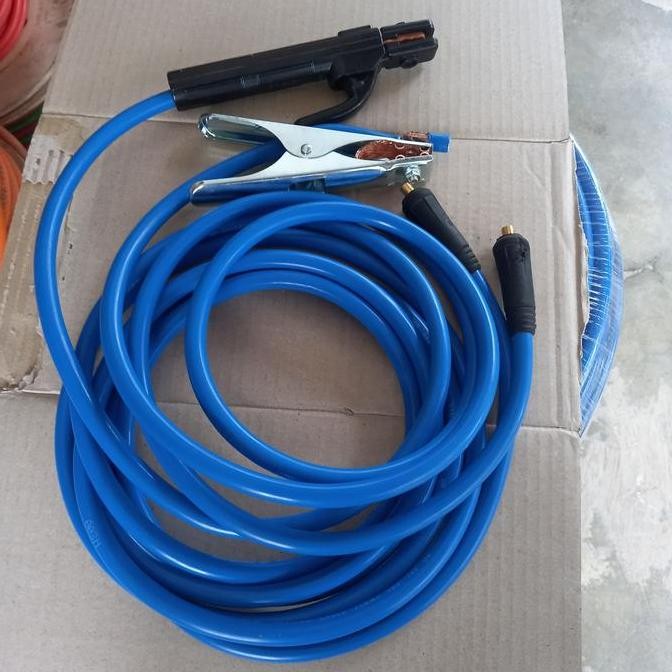 Paket Set Tang Las & Tang Masa & Kabel 5 Meter Stang Las Listrik