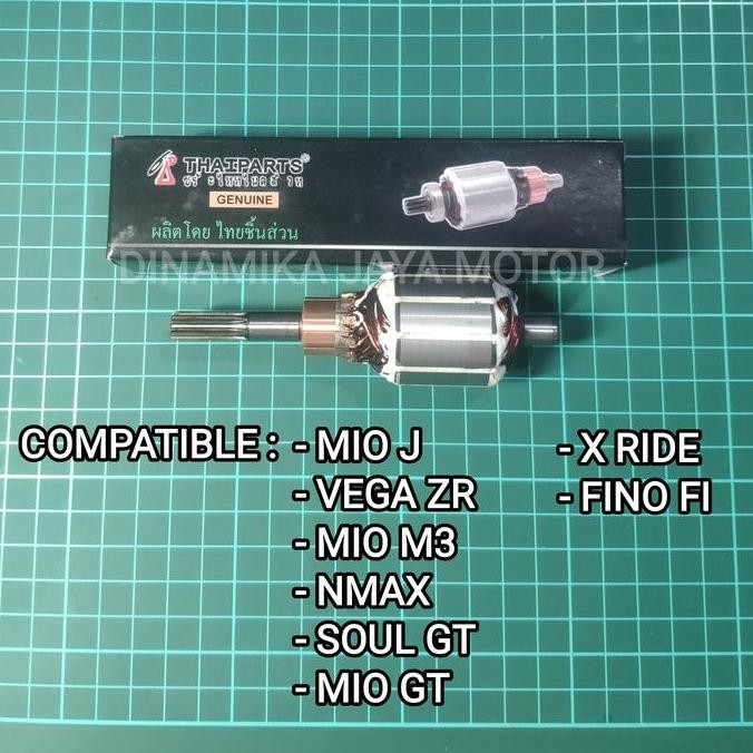 Angker Dinamo Starter Mio J Vega Zr Nmax Soul Gt X-Ride Armature Stater Termurah