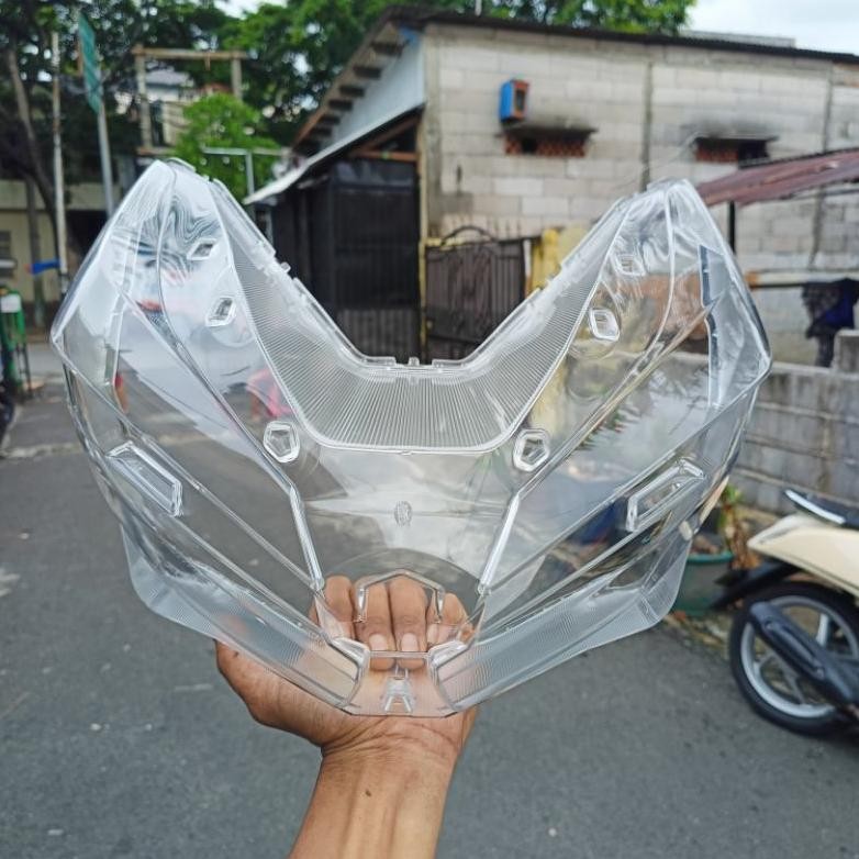 Kualitas Terbaik Kaca Mika Lampu Depan All New Vario 125 Vario 150 Esp Keyless ORIGINAL AHM ASLI