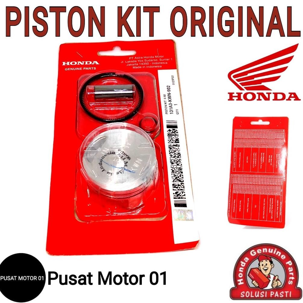 Piston Kit Vario 125 Original Ahm Honda Piston Motor Matic Ori Seher Asli Piston Kit Vario 125