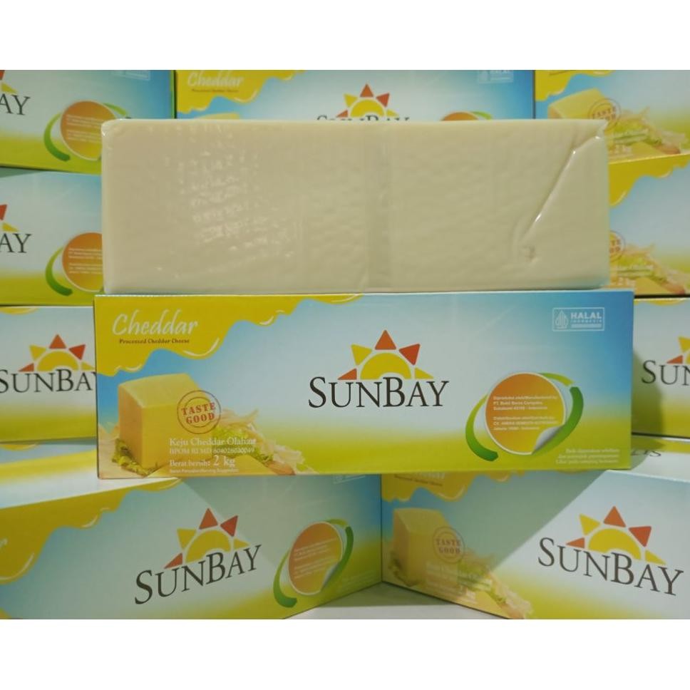 

Keju Cheddar 2Kg By Sunbay