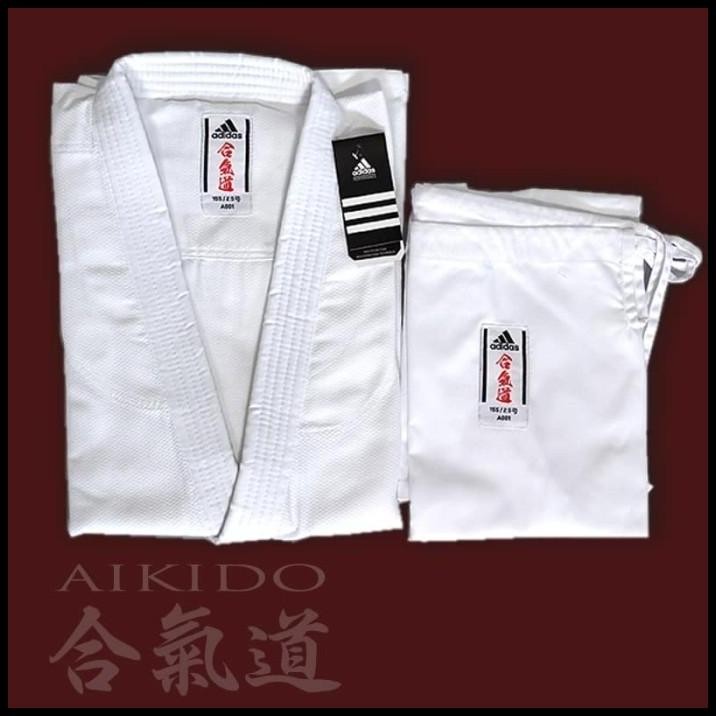Baju Seragam Beladiri Aikido Gi Adidas A001