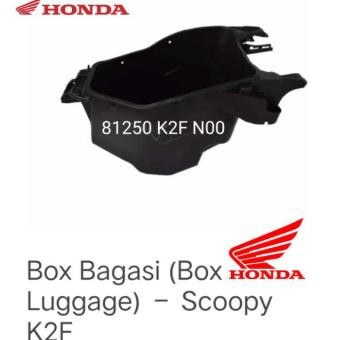 81250-K2F-N00 box bagasi Box Luggage new scoopy 2021 Ori Ahm