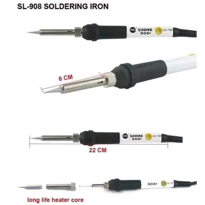 Solder Sunshine SL-908 60Watt / Solder Listrik 60Watt
