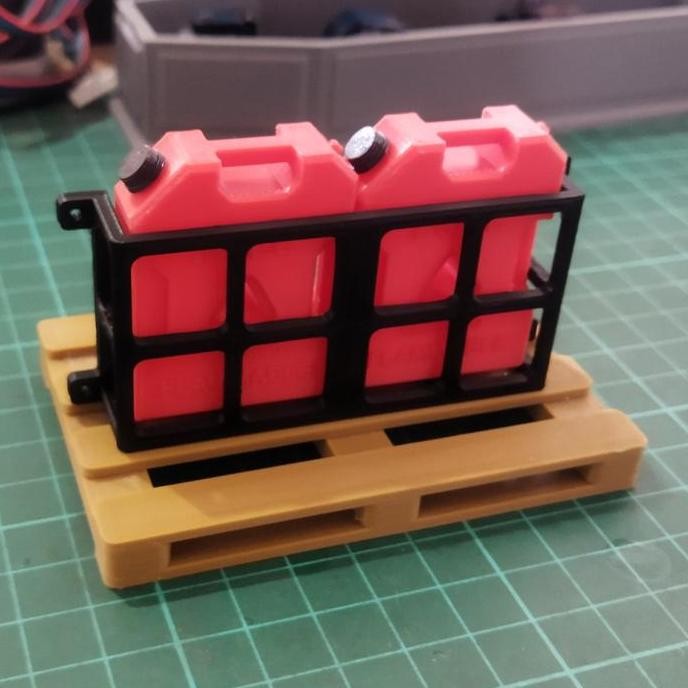 JERIGEN MINI + BRACKET RC ADVENTURE SKALA 1/10 AKSESORIS MOBIL REMOTE CONTROL STOK TERBATAS