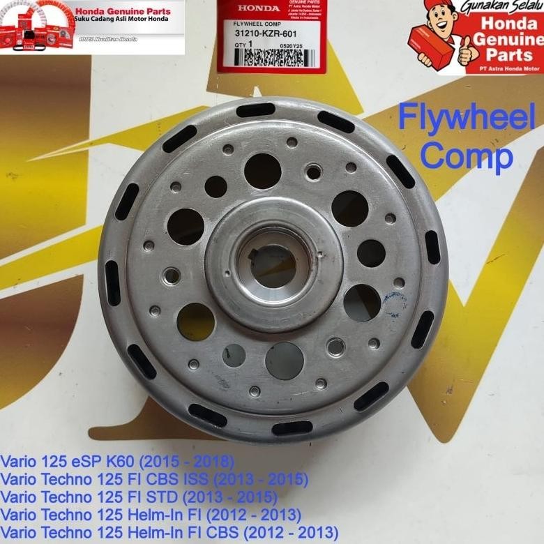 Flywheel Comp Magnet Vario 125 2012-2018 Asli atau Ori Honda AHM 31210KZR601