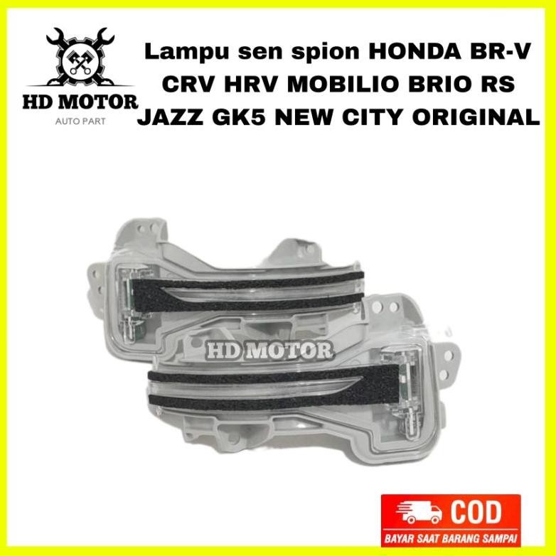 lampu sen sein spion Honda Brv crv hrv mobilio Brio Rs jazz gk5 new city original kanan atau kiri la