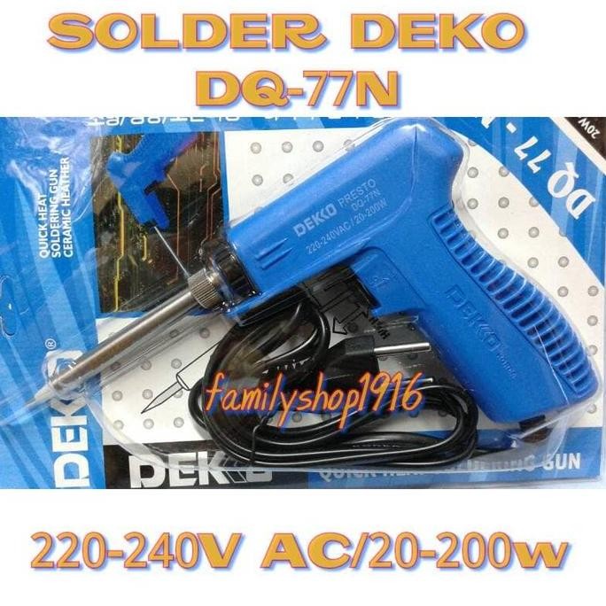 SOLDER DEKKO DQ77N/SOLDER DEKKO TEMBAK/SOLDER DEKKO/SOLDER/DEKKO DQ77N