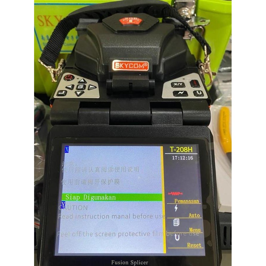 Skycom Fusion Splicer T208 Skycom T208 Splicer T208 New Stok