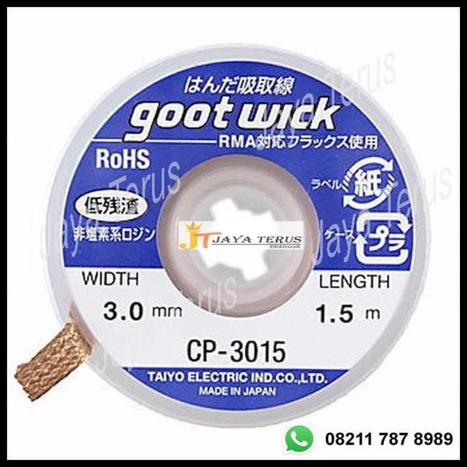 Solder wick/ Solder Goot/ Solder wick goot/Pembersih timah/ Pita timah