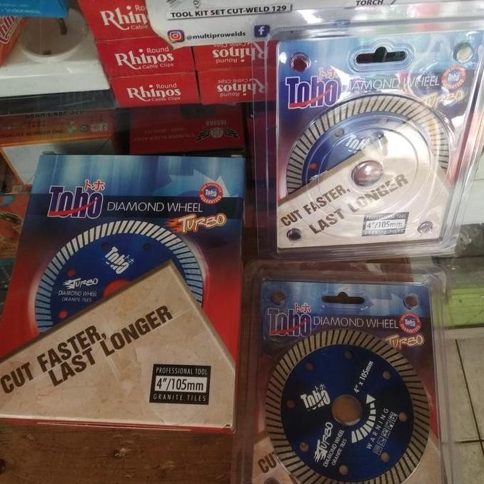Pisau Potong Granit Toho / Kramik Turbo ( Diamond Wheel Toho )