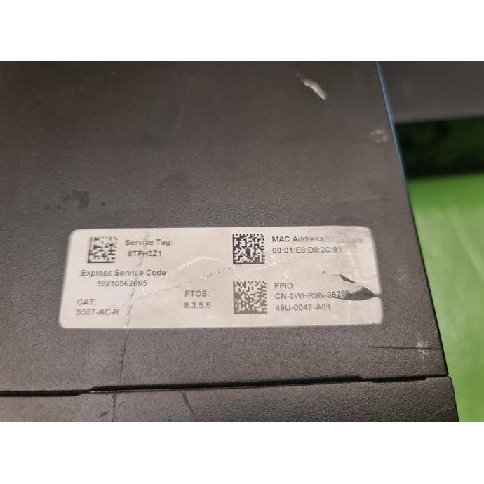 Dell Force10 S-Series S55 - Switch 44 Ports2-Port 10G Sfp Uplink New Stok