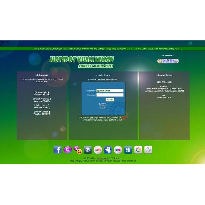 Billing Warnet Hotspot Rt Rw Net Unlimited User Mikrotik Rb1100X4 New Stok