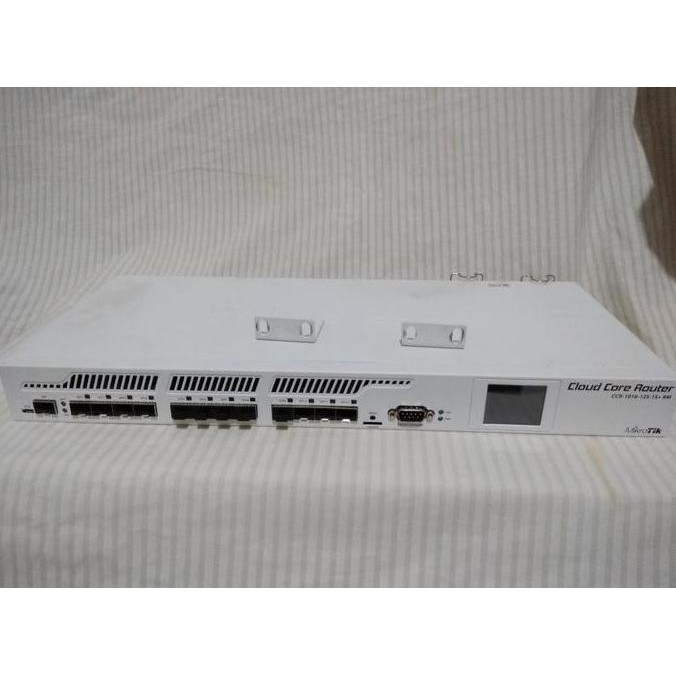 Mikrotik Ccr1016-12S-1S+ Cloud Core Router Ccr1016 12S 1S+ All Port Sfp New Stok
