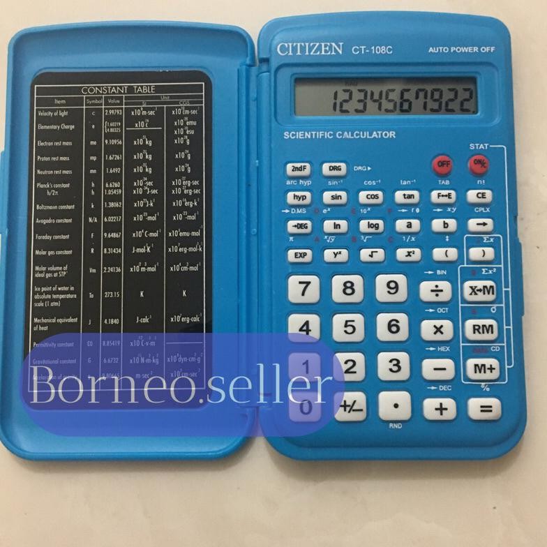 

Pk32 Calculator Ilmiah Ct 108 Kc108 Ct108 Scientific Murah 108 Warna Pk32