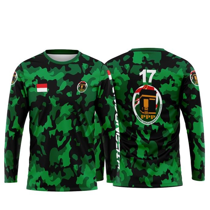 Baju Fullprint Partai Ppp Hijau Menduani Indonesiakan Dengan Ppp Baju Unik Sublime