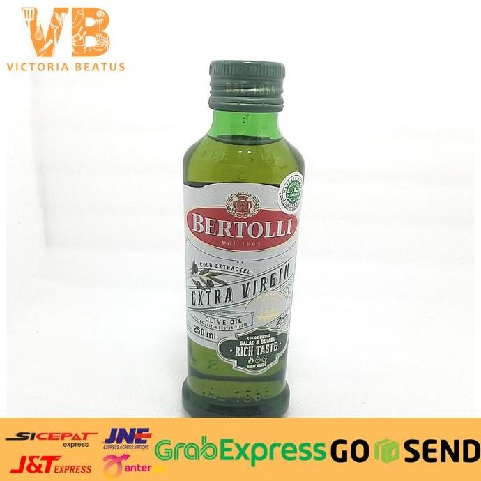 

Terlaris Bertolli Extra Virgin Olive Oil Minyak Zaitun 250Ml Ready Stok