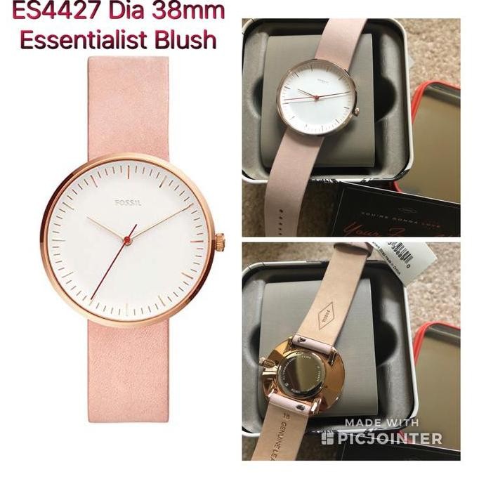 new  NWT Jam Fossil Essentialist Blush Pink FS4427