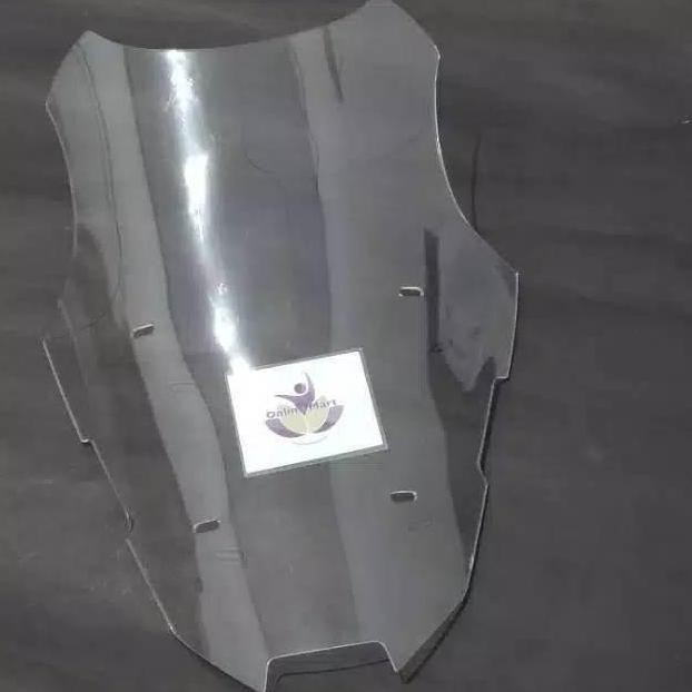 Visor Nmax New 2020 2021 2022 2023 Ocito Cyborg Bening dan Smoke - Windshield Variasi Tameng Yamaha 