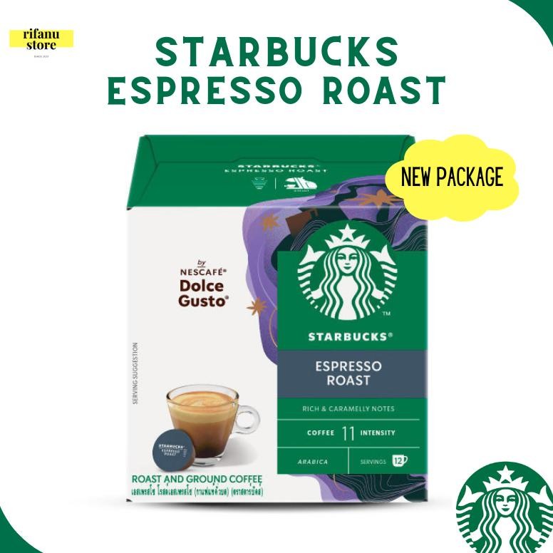 

Nescafe Dolce Gusto Starbucks Espresso Roast Capsule Coffee