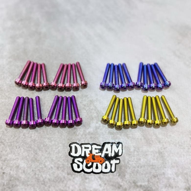 Baut Titanium CVT Vespa Matic Vespa Sprint Vespa Primavera Vespa S Vespa LX Vespa GTS Baut Titanium 