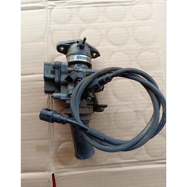 Throttle Body+Injektor Supra X 125 Fi Old Original Copotan