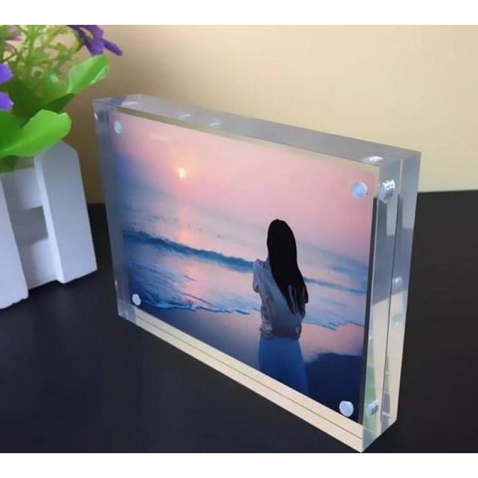 ready stock  Acrylic Frame Photocard Magnet CUSTOM