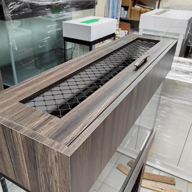 Kabinet Aquarium Partisi Ruangan 100cm murah