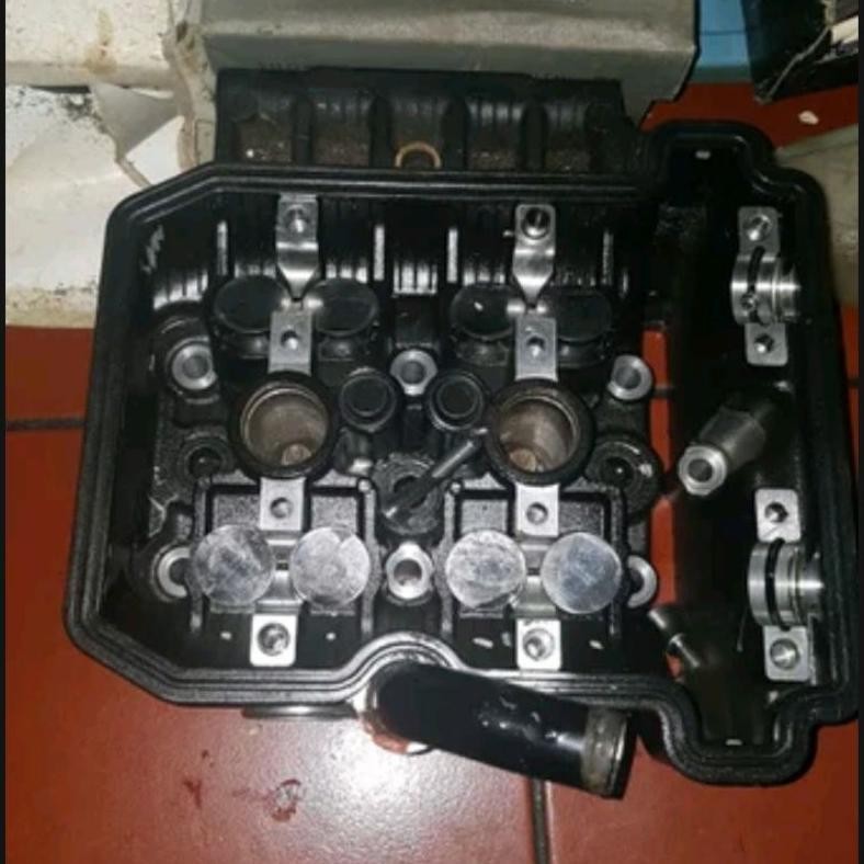 obral head heat atas blok mesin ninja 250 fi z250 injeksi 4tak 250cc original