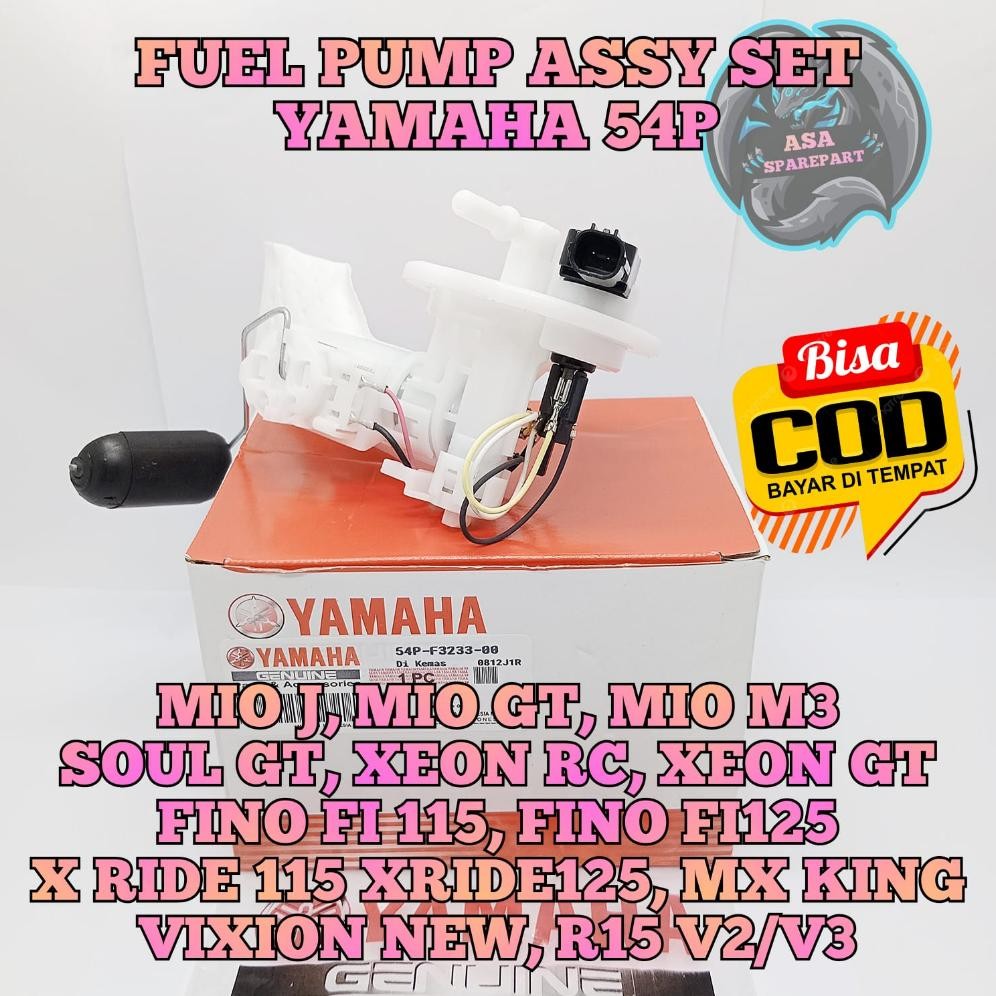 FUEL PUMP 54P SATU SET motor YAMAHA Mio J , Mio GT , mio soul Gt , Fino FI 115 , X ride 115 POMPA BE