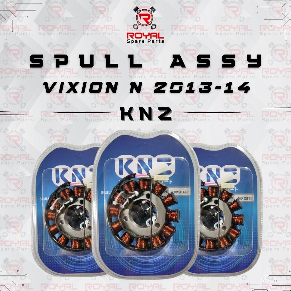 SPOOL SPUL KOMPLIT STATOR COMP ASSY VIXION NEW 2013 - 2014 KNZ