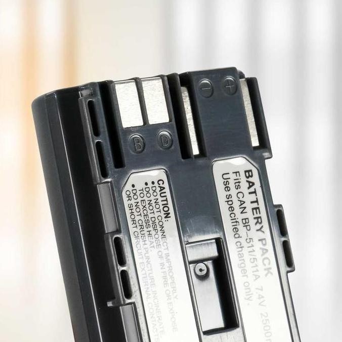Battery for BP-508 BP-511 BP-511A BP-512 BP-514 2500mAh - A_S murah