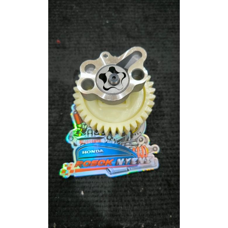 Pompa Oli Modif Bintangan Besar PNP Honda CRF, Verza, Megapro Mono